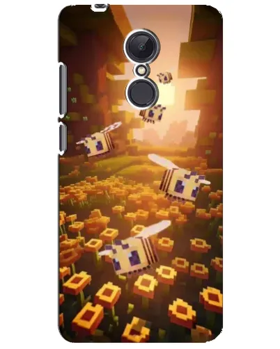 Чехол для Xiaomi Redmi 5 Plus с картинкой «Поле подсолнухов»