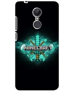 Чохол для Xiaomi Redmi 5 Plus з картинкою «Minecraft Diamond лого» Чохол для Xiaomi Redmi 5 Plus з картинкою «Minecraft Diamond лого»