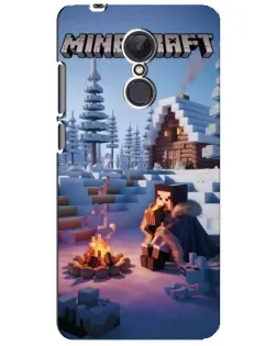 Чохол для Xiaomi Redmi 5 Plus з картинкою «Зимовий Minecraft» Чохол для Xiaomi Redmi 5 Plus з картинкою «Зимовий Minecraft»