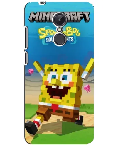 Чохол для Xiaomi Redmi 5 Plus з картинкою «Губка Боб Minecraft» Чохол для Xiaomi Redmi 5 Plus з картинкою «Губка Боб Minecraft»