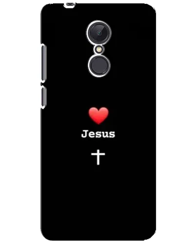Чехол для Xiaomi Redmi 5 Plus с картинкой «Сердце - Jesus» Чехол для Xiaomi Redmi 5 Plus с картинкой «Сердце - Jesus»