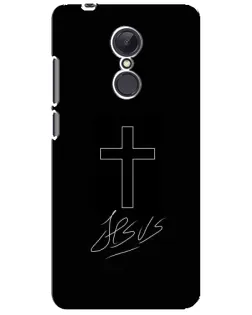 Чехол для Xiaomi Redmi 5 Plus с картинкой «Графический крест Jesus» Чехол для Xiaomi Redmi 5 Plus с картинкой «Графический крест Jesus»