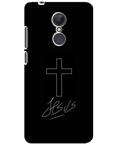 Чехол для Xiaomi Redmi 5 Plus с картинкой «Графический крест Jesus» Чехол для Xiaomi Redmi 5 Plus с картинкой «Графический крест Jesus»