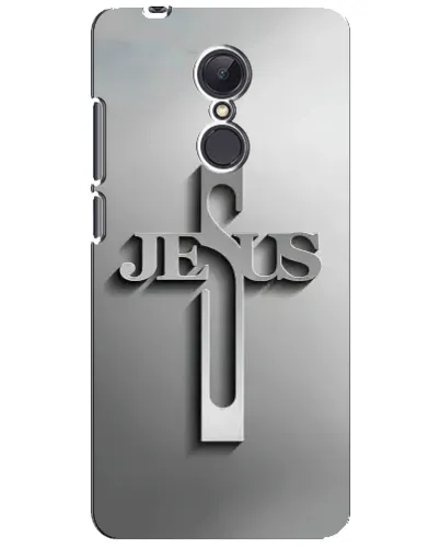 Чехол для Xiaomi Redmi 5 Plus с картинкой «Металлический крест Jesus» Чехол для Xiaomi Redmi 5 Plus с картинкой «Металлический крест Jesus»