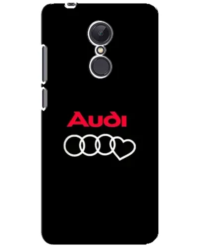 Чехол для Xiaomi Redmi 5 Plus с картинкой «Логотип Audi Heart»