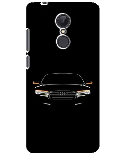 Чехол для Xiaomi Redmi 5 Plus с картинкой «Audi — ночной контур»