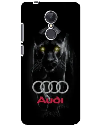 Чехол для Xiaomi Redmi 5 Plus с картинкой «Пантера и Audi»