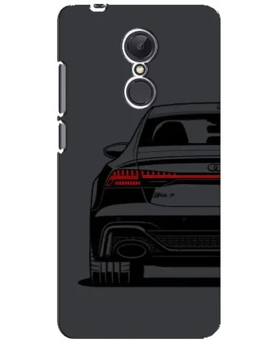 Чехол для Xiaomi Redmi 5 Plus с картинкой «Задняя часть Audi — арт»