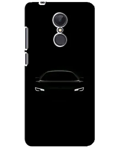 Чехол для Xiaomi Redmi 5 Plus с картинкой «Взгляд Audi в темноте»