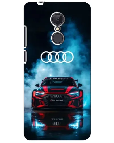 Чехол для Xiaomi Redmi 5 Plus с картинкой «Audi Sport — неон»