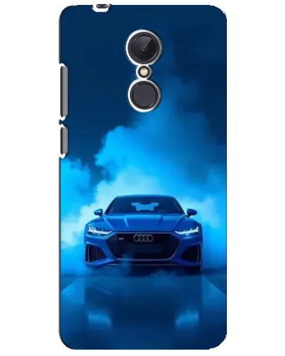 Чехол для Xiaomi Redmi 5 Plus с картинкой «Audi — голубая энергия»
