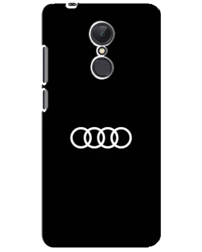 Чехол для Xiaomi Redmi 5 Plus с картинкой «Audi White Logo»