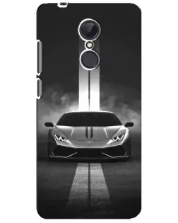 Чехол для Xiaomi Redmi 5 Plus с картинкой «Lamborghini симметрия дорог»