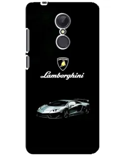 Чехол для Xiaomi Redmi 5 Plus с картинкой «Логотип Lamborghini классика»