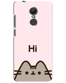 Чохол для Xiaomi Redmi 5 Plus з картинкою «Пушин каже Hi»