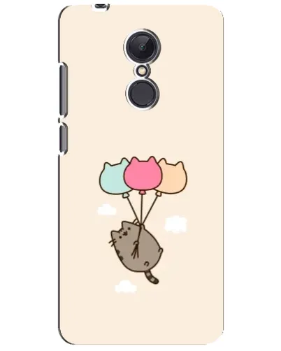 Чехол для Xiaomi Redmi 5 Plus с картинкой «Пушин на шариках»