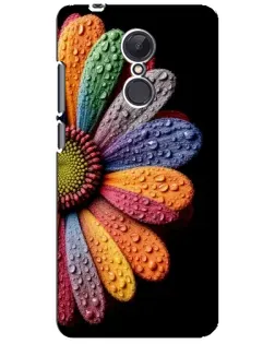 Чохол для Xiaomi Redmi 5 Plus з картинкою «Райдужна квітка»