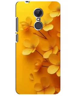 Чохол для Xiaomi Redmi 5 Plus з картинкою «Золоті пелюстки»
