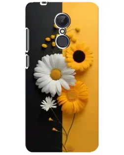Чохол для Xiaomi Redmi 5 Plus з картинкою «Соняшник та ромашка»