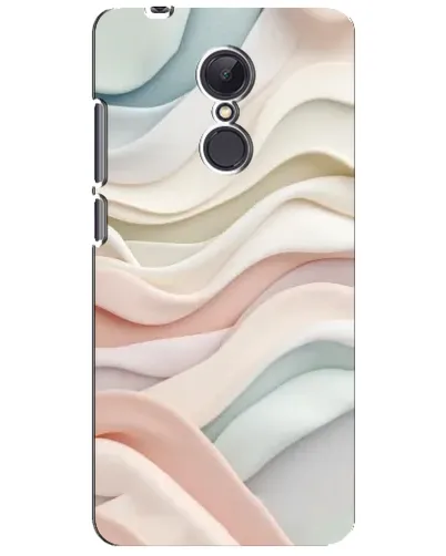 Чехол для Xiaomi Redmi 5 Plus с картинкой «Пастельные нежные волны»