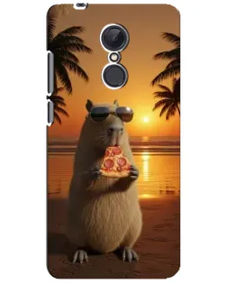 Чохол для Xiaomi Redmi 5 Plus з картинкою «Капібара з піцою» Чохол для Xiaomi Redmi 5 Plus з картинкою «Капібара з піцою»