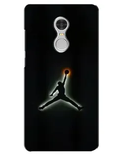 Чехол для Xiaomi Redmi 5 с картинкой «Jordan Gradient Logo»
