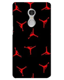 Чехол для Xiaomi Redmi 5 с картинкой «Jordan Red Pattern»