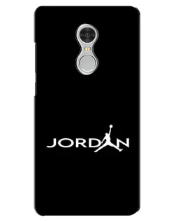 Чехол для Xiaomi Redmi 5 с картинкой «Jordan White Logo»