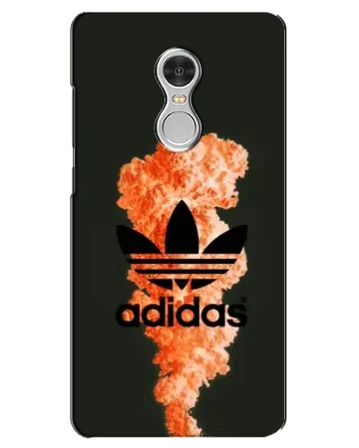 Чехол для Xiaomi Redmi 5 с картинкой «Оранжевый дым Adidas»