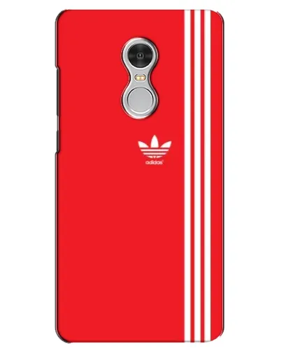 Чехол для Xiaomi Redmi 5 с картинкой «Красный минимализм Adidas»