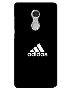 Чехол для Xiaomi Redmi 5 с картинкой «Черная классика Adidas»