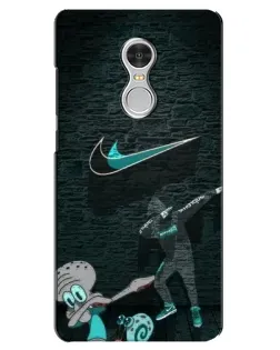 Чехол для Xiaomi Redmi 5 с картинкой «Спортивный арт Nike»