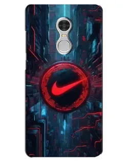 Чехол для Xiaomi Redmi 5 с картинкой «Техногенный стиль Nike» Чехол для Xiaomi Redmi 5 с картинкой «Техногенный стиль Nike»