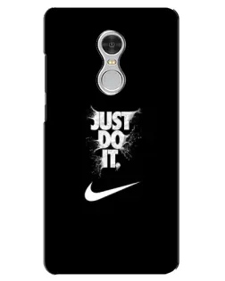 Чехол для Xiaomi Redmi 5 с картинкой «Текстовый принт Nike» Чехол для Xiaomi Redmi 5 с картинкой «Текстовый принт Nike»