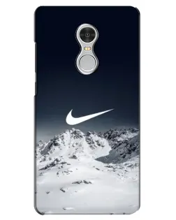 Чехол для Xiaomi Redmi 5 с картинкой «Nike — зимние горы» Чехол для Xiaomi Redmi 5 с картинкой «Nike — зимние горы»