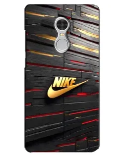 Чехол для Xiaomi Redmi 5 с картинкой «Золотой Nike на металле» Чехол для Xiaomi Redmi 5 с картинкой «Золотой Nike на металле»