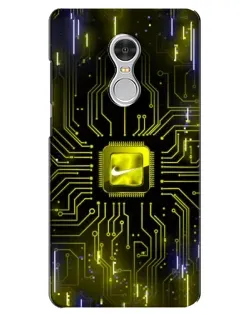 Чехол для Xiaomi Redmi 5 с картинкой «Nike — золотая искра» Чехол для Xiaomi Redmi 5 с картинкой «Nike — золотая искра»