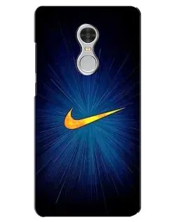 Чехол для Xiaomi Redmi 5 с картинкой «Синий пульс Nike» Чехол для Xiaomi Redmi 5 с картинкой «Синий пульс Nike»