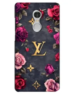 Чехол для Xiaomi Redmi 5 с картинкой «Цветочный Louis Vuitton»