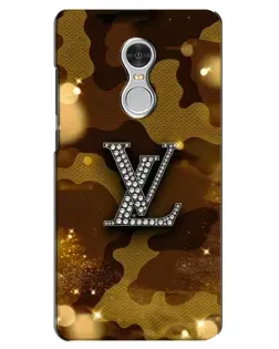 Чехол для Xiaomi Redmi 5 с картинкой «Камуфляжный Louis Vuitton»