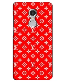Чехол для Xiaomi Redmi 5 с картинкой «Яркий паттерн LV»