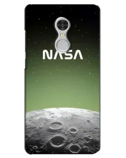 Чехол для Xiaomi Redmi 5 с картинкой «NASA — лунный градиент» Чехол для Xiaomi Redmi 5 с картинкой «NASA — лунный градиент»