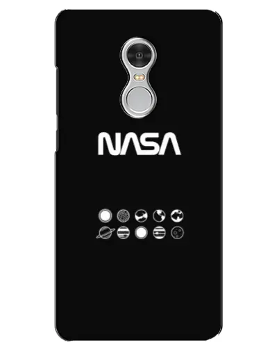 Чехол для Xiaomi Redmi 5 с картинкой «NASA — технический принт»