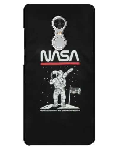 Чехол для Xiaomi Redmi 5 с картинкой «NASA — шагаем по Луне»