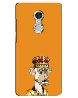 Чехол для Xiaomi Redmi 5 с картинкой «Золотая обезьяна Bored Ape» Чехол для Xiaomi Redmi 5 с картинкой «Золотая обезьяна Bored Ape»