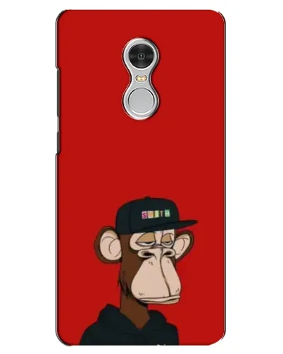 Чехол для Xiaomi Redmi 5 с картинкой «Bored Ape — красный фон» Чехол для Xiaomi Redmi 5 с картинкой «Bored Ape — красный фон»