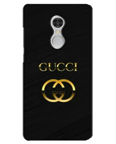 Чехол для Xiaomi Redmi 5 с картинкой «Золотой логотип Gucci»