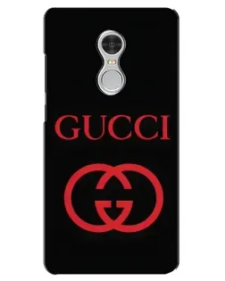 Чехол для Xiaomi Redmi 5 с картинкой «Gucci — красный логотип» Чехол для Xiaomi Redmi 5 с картинкой «Gucci — красный логотип»