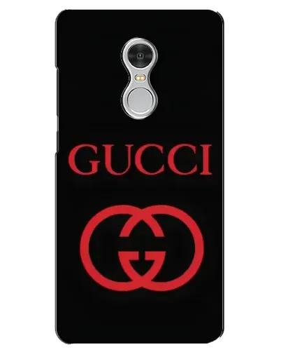Чехол для Xiaomi Redmi 5 с картинкой «Gucci — красный логотип»