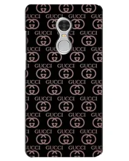 Чехол для Xiaomi Redmi 5 с картинкой «Классическая монограмма Gucci» Чехол для Xiaomi Redmi 5 с картинкой «Классическая монограмма Gucci»
